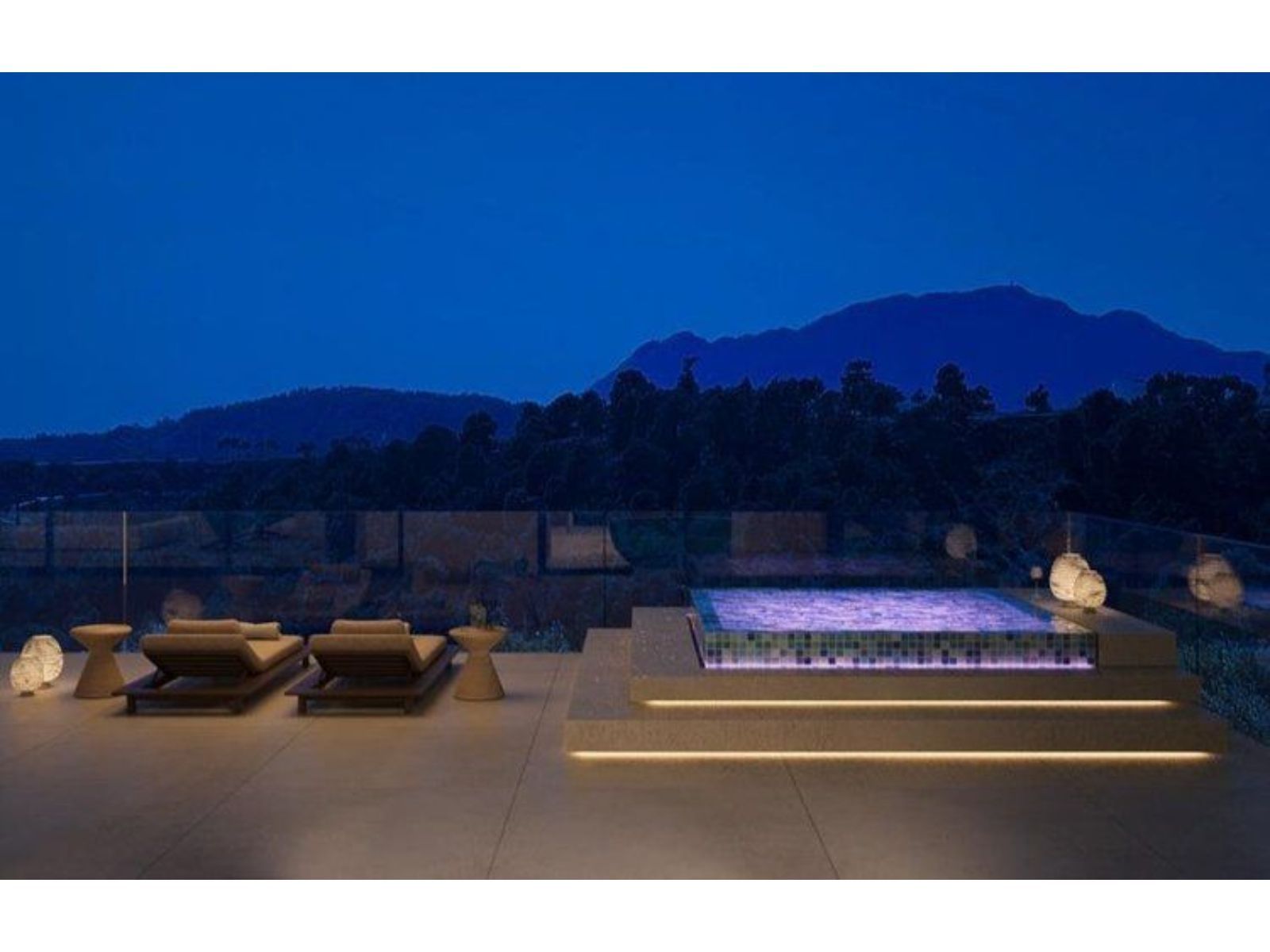 02 modern outdoor pool terrace
